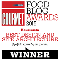 BHMAgourmet Best Design and Site Architecture Award Badge